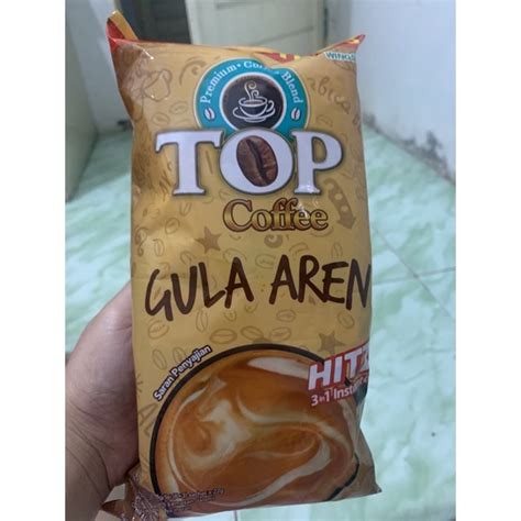 Jual Top Coffee Gula Aren Sachet X G Shopee Indonesia