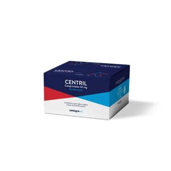 Antibiótico Centril 50mg Cães e Gatos Display - Centagro - Anti