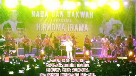 Konser Rhoma Irama Saleha Youtube