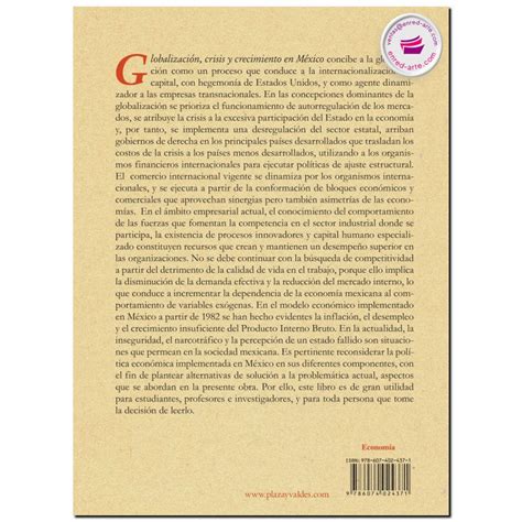 GlobalizaciÓn Crisis Y Crecimiento En MÉxico Anibal Terrones Cordero