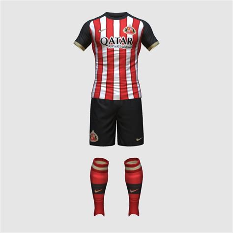 Sunderland AFC The Black Cats Fantasy By Bob FIFA 23 Kit Creator