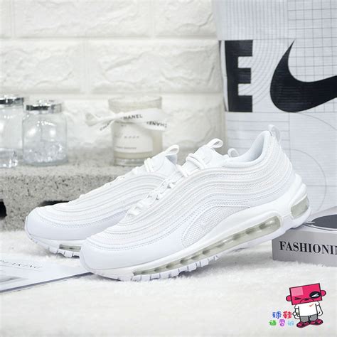 球鞋補習班 Wmns Nike Air Max 97 White 全白 銀彈 3m反光 慢跑鞋 女 Dh8016 100 蝦皮購物