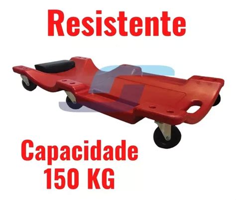 Carrinho Tipo Esteira Para Mecânico Sigma Tools Cap 150 Kg Frete grátis