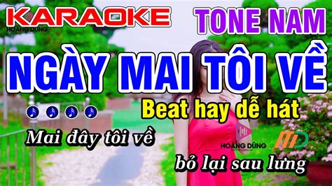 Ng Y Mai T I V Karaoke Tone Nam Beat Ch T L Ng Cao Beat Hay D H T