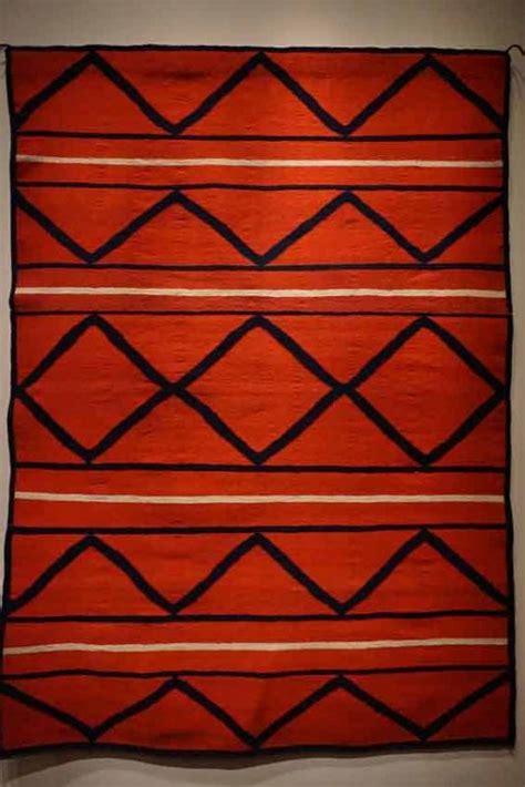 Navajo blankets at the de Young in San Francisco - JOZAN