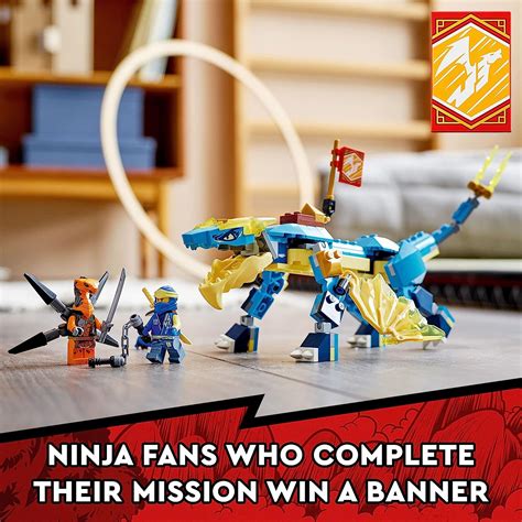 Купить Лего Ниндзяго 71760 Громовой дракон Джея ЭВО | LEGO Ninjago 71760