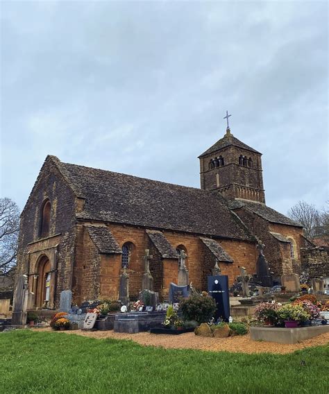 Église romane Notre Dame de lAssomption Ameugny Titouan Alarcon