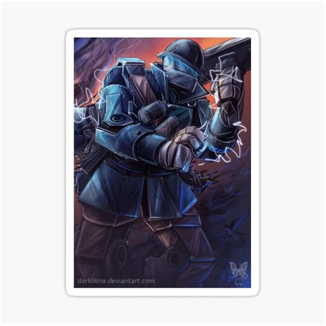 "TF2: Robot Soldier " Sticker by DarkLitria | Redbubble