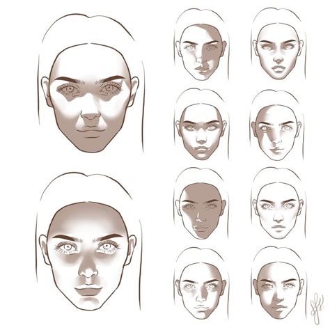 How To Draw Light And Shadow In Different Ways Shading Drawing Face