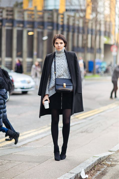 22 Ways To Wear Black Tights This Season Style Motivation