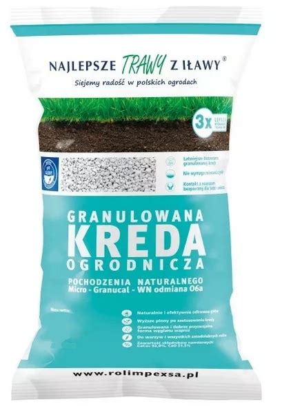 Granulowana Kreda Ogrodnicza Z Iławy 10 kg kreda granulowana Cena