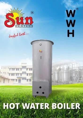 Sun Heaters Mild Steel And Stainless Steel Wood Fired Hot Water Boiler