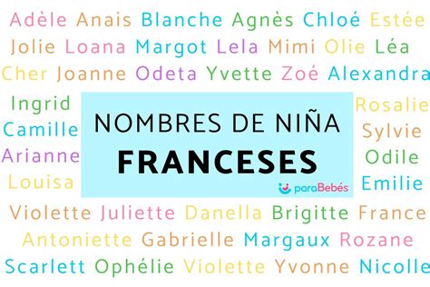 Nombres De Ni A Franceses Y Su Significado