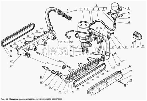 Порядок зажигания газ 53 8 цилиндров: Порядок проводов зажигания газ ...