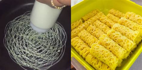 Resepi Roti Jala Ini Trick Adunan Hasilnya Sehalus Benang