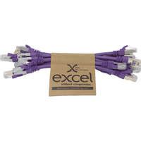 101 196 10 Excel Cat6A Patch Lead S FTP Shielded LSOH Blade Booted