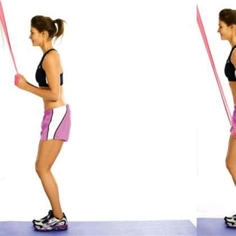 Resistance Band Or Cable Lat Pull Down By Ali C Exercise How To