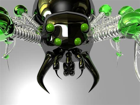 Mechanical Spider Close Up by Ven0mSevenX on DeviantArt