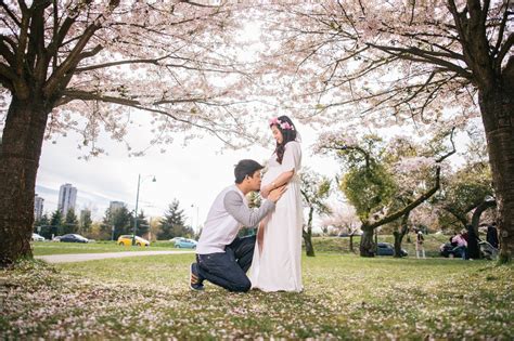 Cherry Blossoms Maternity Session — Flip Vision Productions