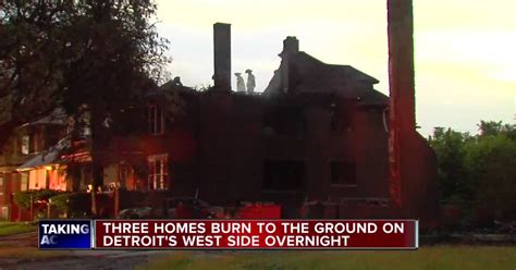 Multiple Supicious Fires Overnight In Detroit