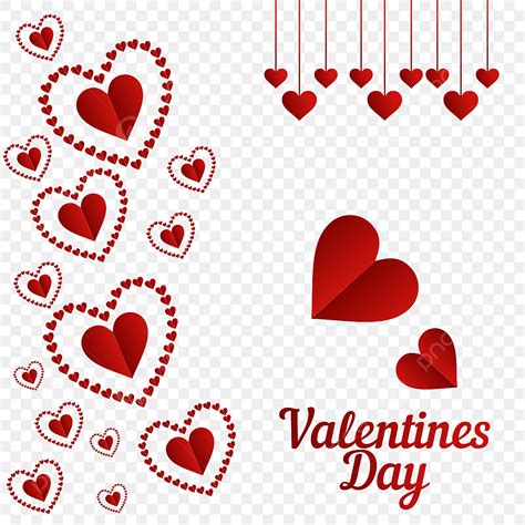 Valentines Day Hearts Vector Design Images Valentines Day Vector