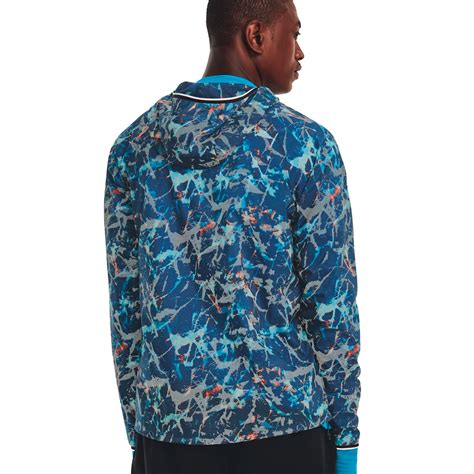 Under Armour Storm OutRun The Cold Men S Running Jacket Petrol Blue