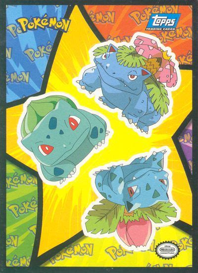 Venusaur Bulbasaur Ivysaur Wert Bild Künstler Seltenheit