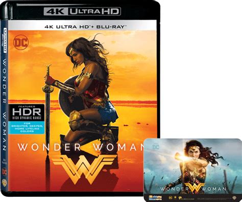 Wonder Woman (2017) (4K Ultra HD + Blu Ray) (English Subtitled) (Hong ...