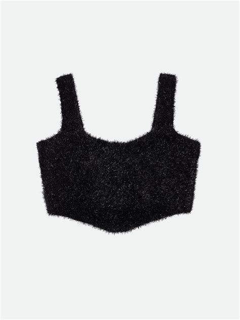 Glitter Knit Bustier Nounless