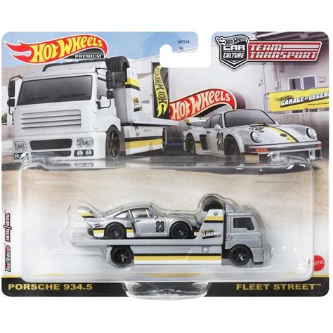 Hot Wheels Premium Car Culture Team Transport Legends Tour Fleet Street Dan Porsche