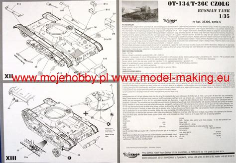 Russian Ot T C Flamethrower Tank Mirage Hobby