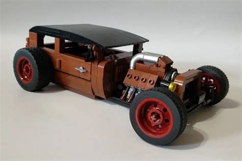 Lego Ideas Blacktop Hot Rod