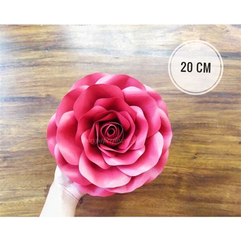 Jual My Paper Flower Backdrop Dekorasi Bunga Kertas Lamaran