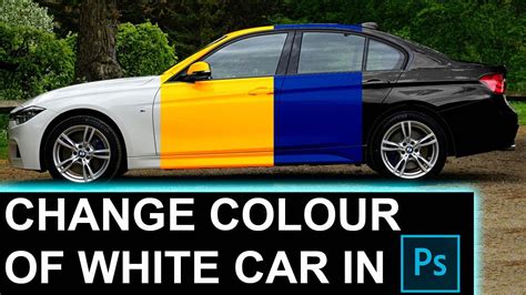 How To Change The Color Of A White Car In Photoshop Tutorial By DLC