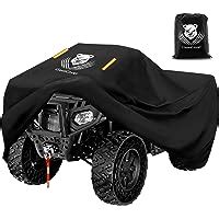 Tokept Atv Cover Heavy Duty Black Waterproof Oxford Fabric Protective