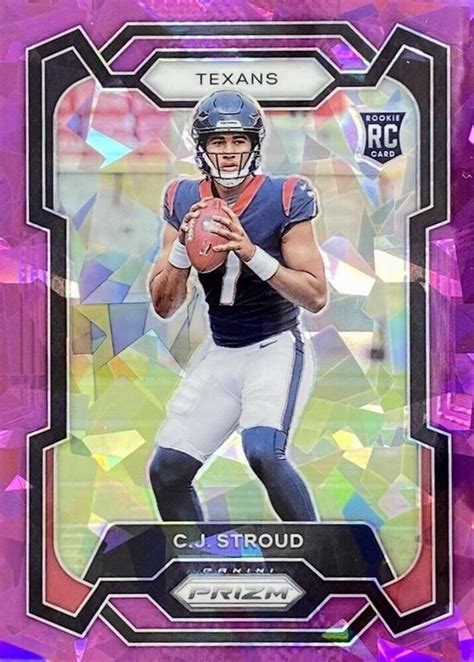 CJ Stroud 2023 Prizm 339 Purple Ice 225 Price Guide Sports Card