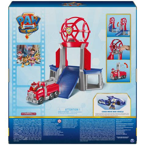 Paw Patrol The Movie: Adventure City Tower Playset New