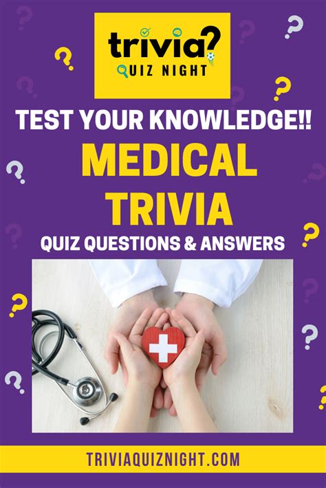 100 Medical Trivia Questions And Answers Artofit