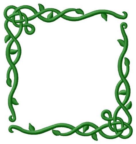 Vine Square Machine Embroidery Design | Embroidery Library at ...