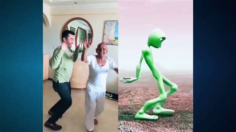 Dame Tu Cosita Dance With Alien Green Alien Dance Dame Tu Cosita In