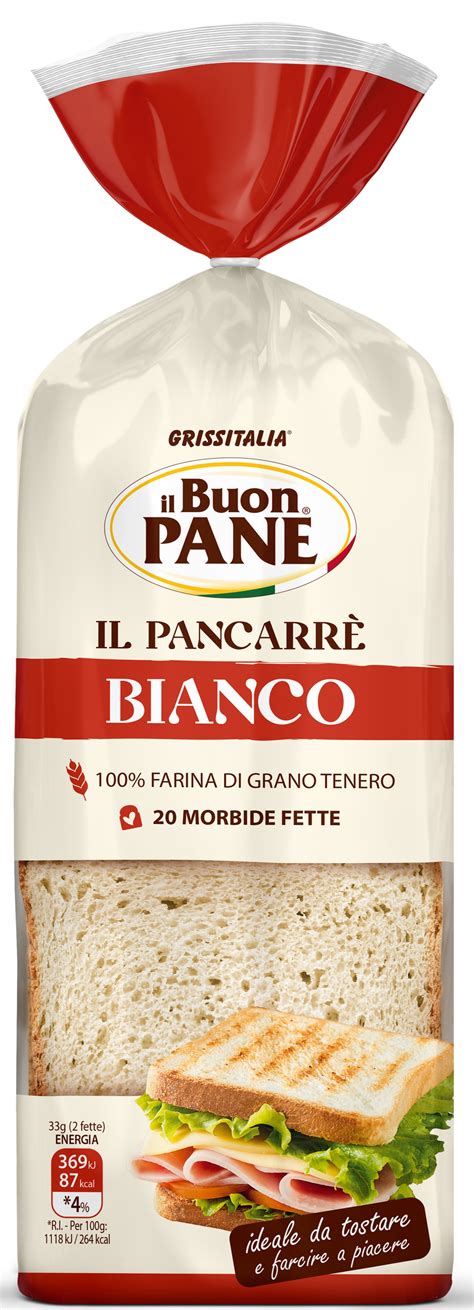 il Buon Pane Pancarre Toustový chléb světlý