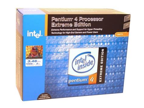 Intel Pentium 4 Extreme Edition 3 46 Gallatin 3 46 GHz LGA 775