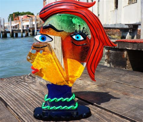 Scultura In Vetro Di Murano Omaggio A Picasso Keblog Shop