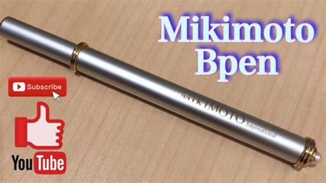 Mikimoto Ballpoint Pen With Perltransform Youtube