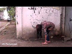 Backalley Flashing Teen Elisas Shapely Latina Exhibitionism And Public Masturbation Xxx Mobile