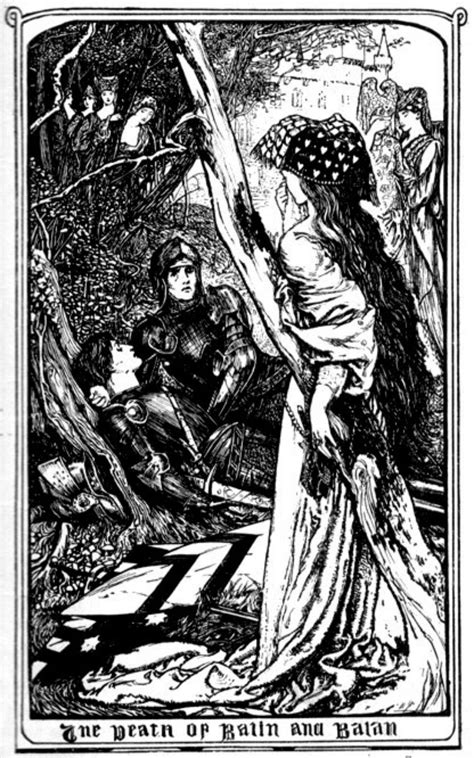 Henry Justice Ford Tales Of King Arthur Fairy Book Fairytale Illustration Andrew Lang