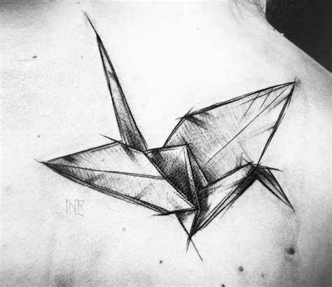 Origami Bird tattoo by Inne Tattoo | Post 16833