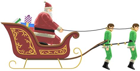 Happy Wheels Characters Santa Clip Art Library