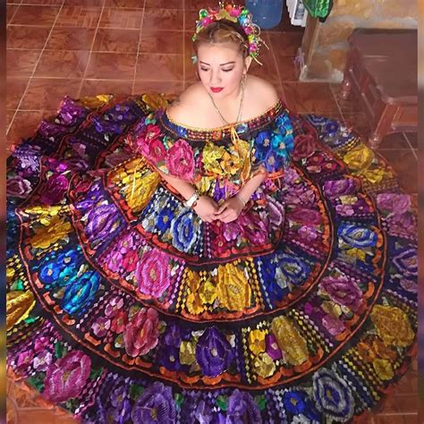 Visit Chiapas App On Twitter Vestido De Chiapaneca