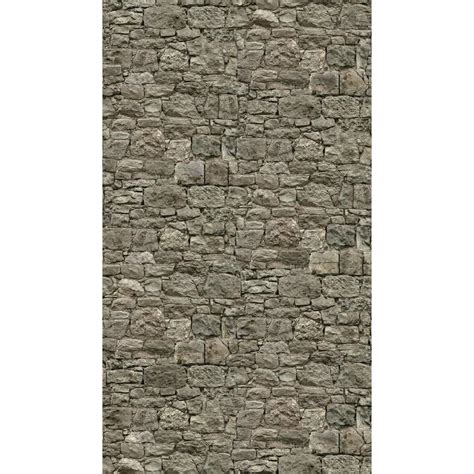 Stone Brick Wall By Metropolitan Stories Stone Grey Mural